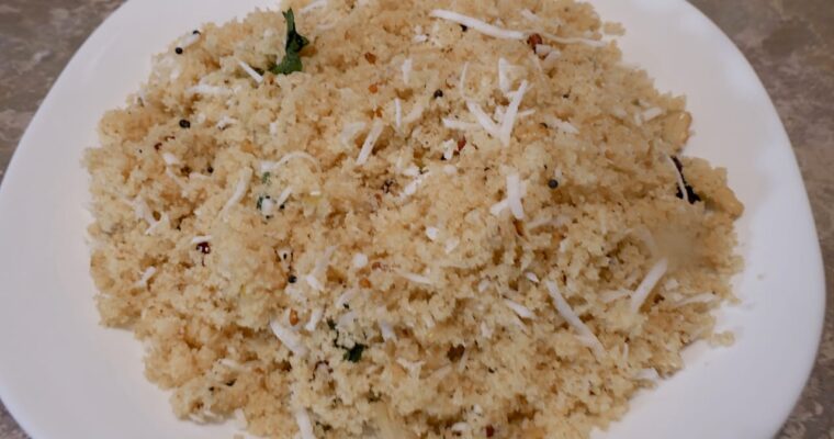 Upma, Kerala Style Rava Upma