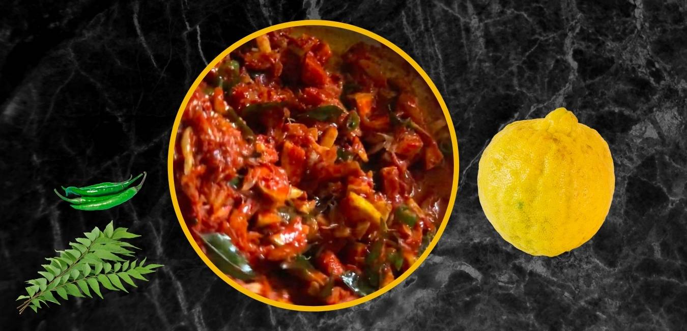 Vadukapuli Achar Recipe – Instant Wild Lemon Pickle