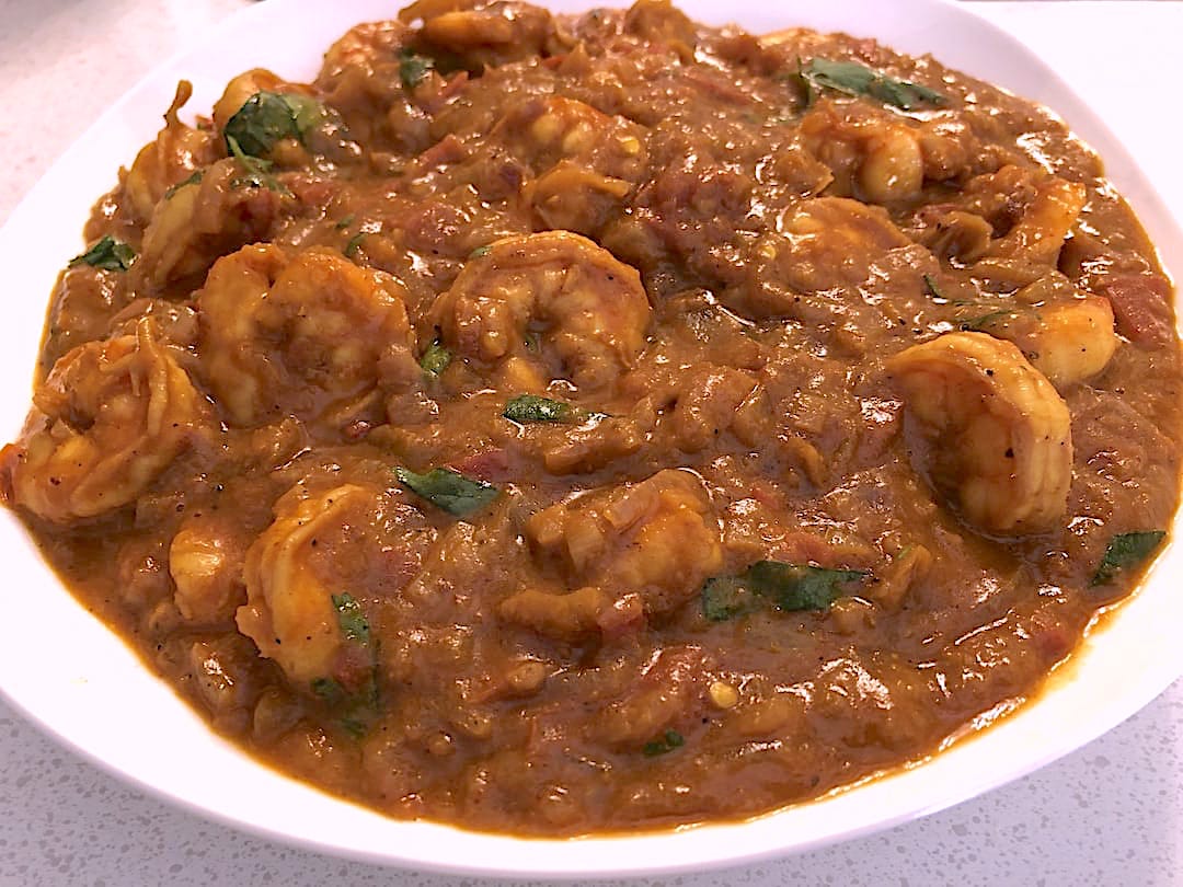 Prawn Curry in Coconut Milk | Shrimp Masala Curry