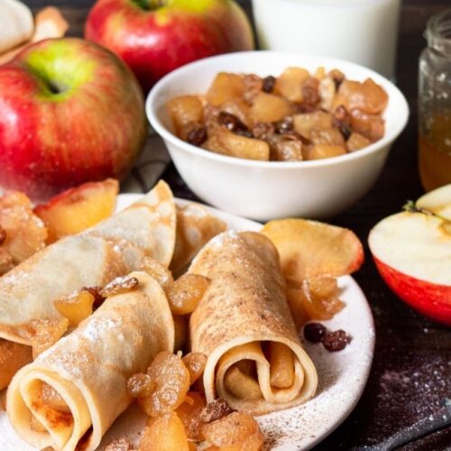 crepe-with-apple-filling