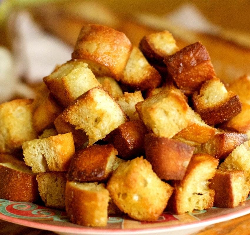 Air Fryer croutons 