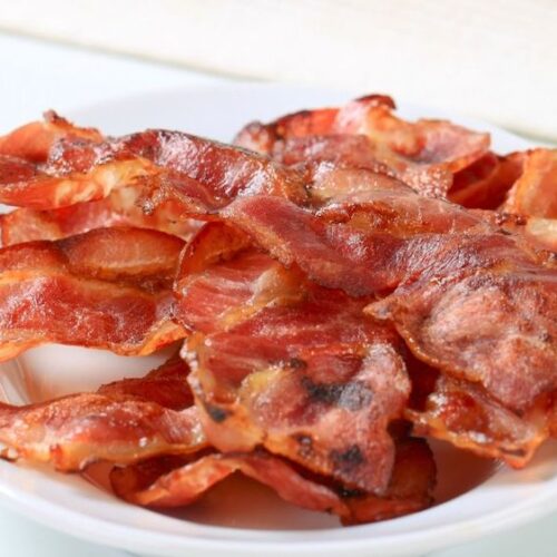 air fryer bacon