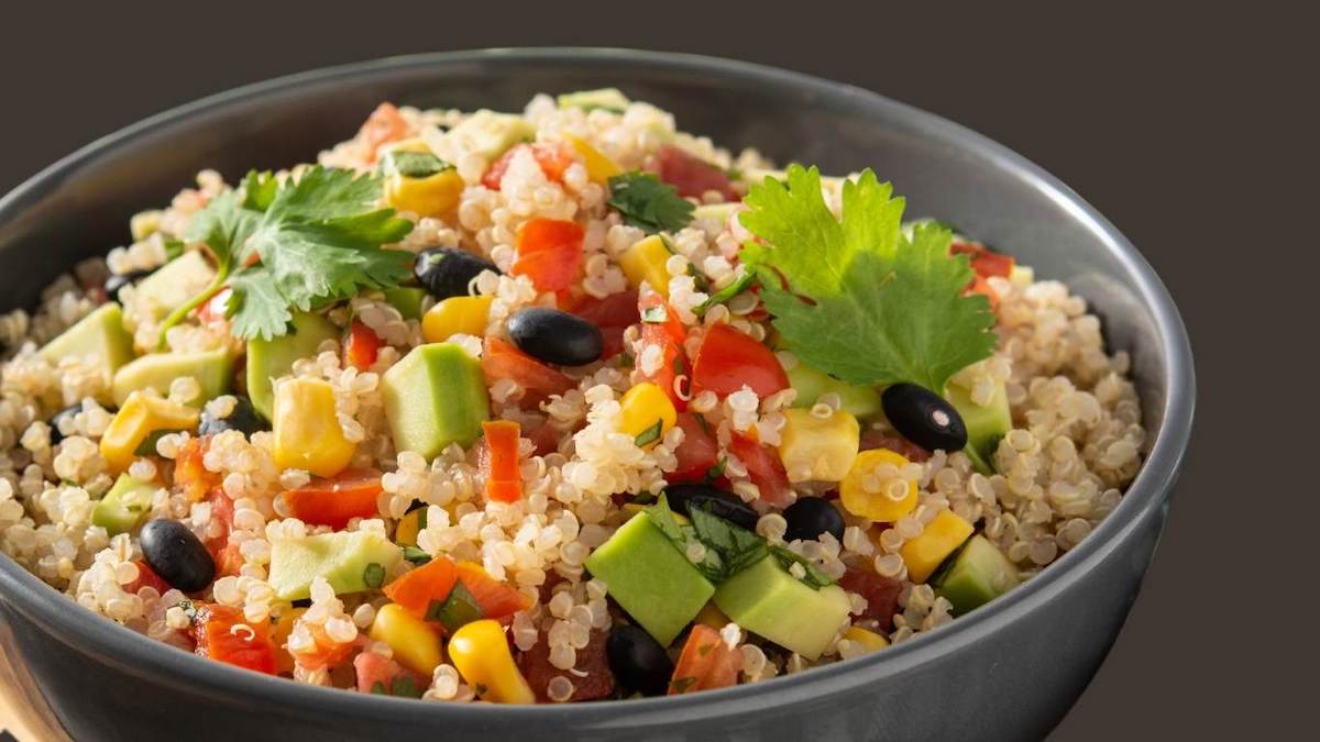 How To Make Mexican Quinoa Salad with Avocado