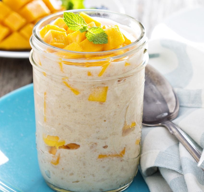 mango chia pudding