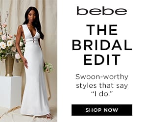 bebe the bridal dress