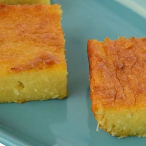 baked cassava cake