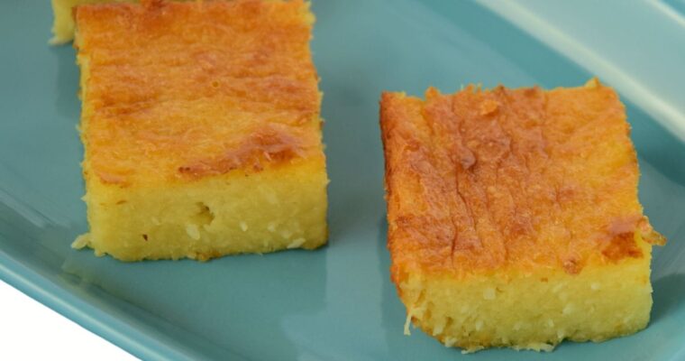 Easy Cassava Cake Recipe | Cassava Cake Using frozen Cassava