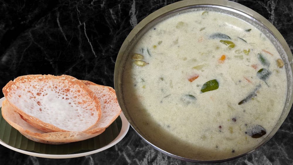 Kerala’s Favorite Dish Made Easy: Vegetable Stew in a Pressure Cooker