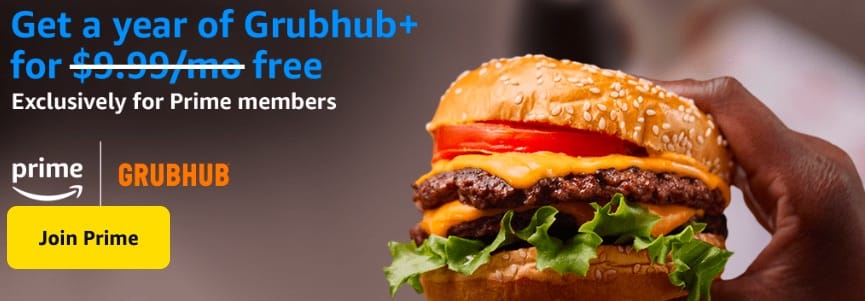 grubhub amazon prime