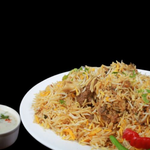 Bombay biryani with shan masala