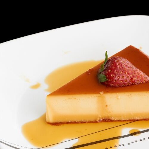 Caramel Custard Pudding flan